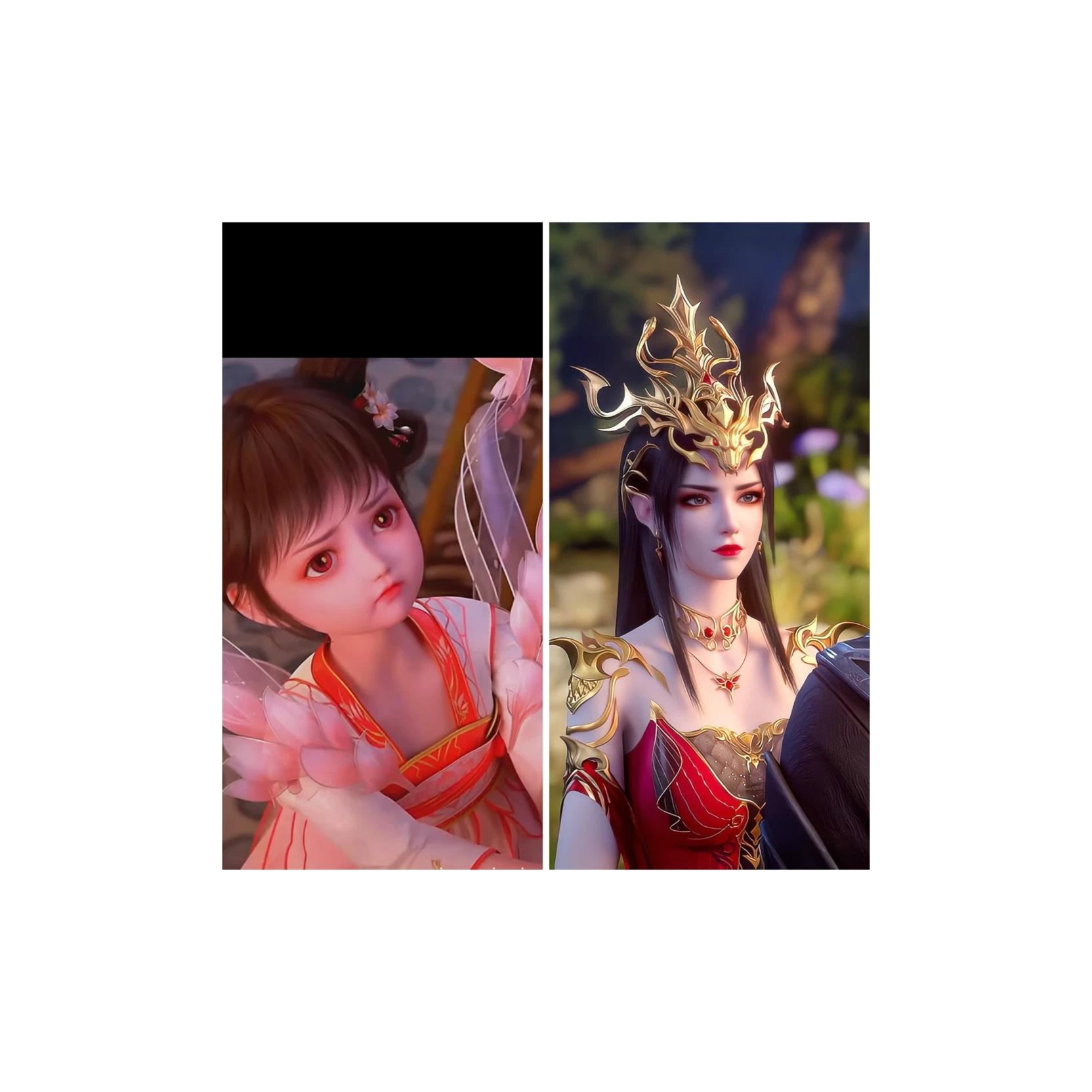 Queen Medusa (Cai Lin) and xiao xiao  thumbnail