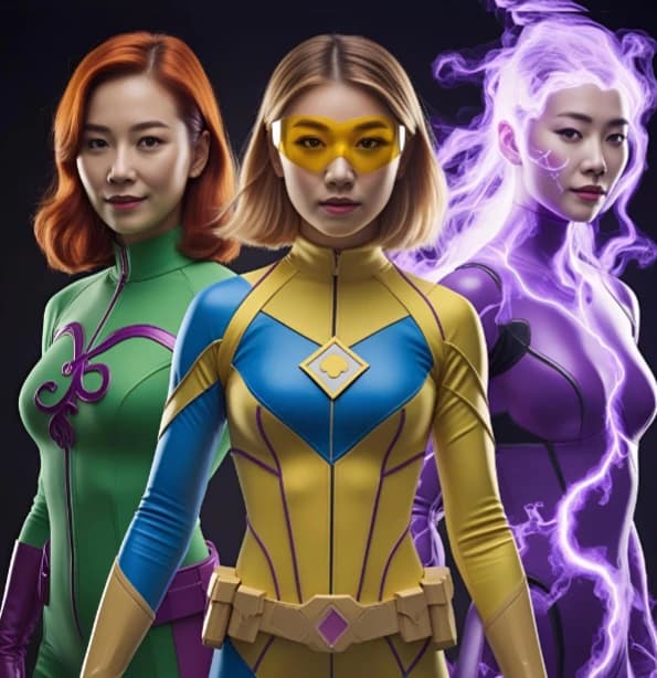 Hope (plantater) Cynthia (light heart) and Jess (phantasmic) thumbnail