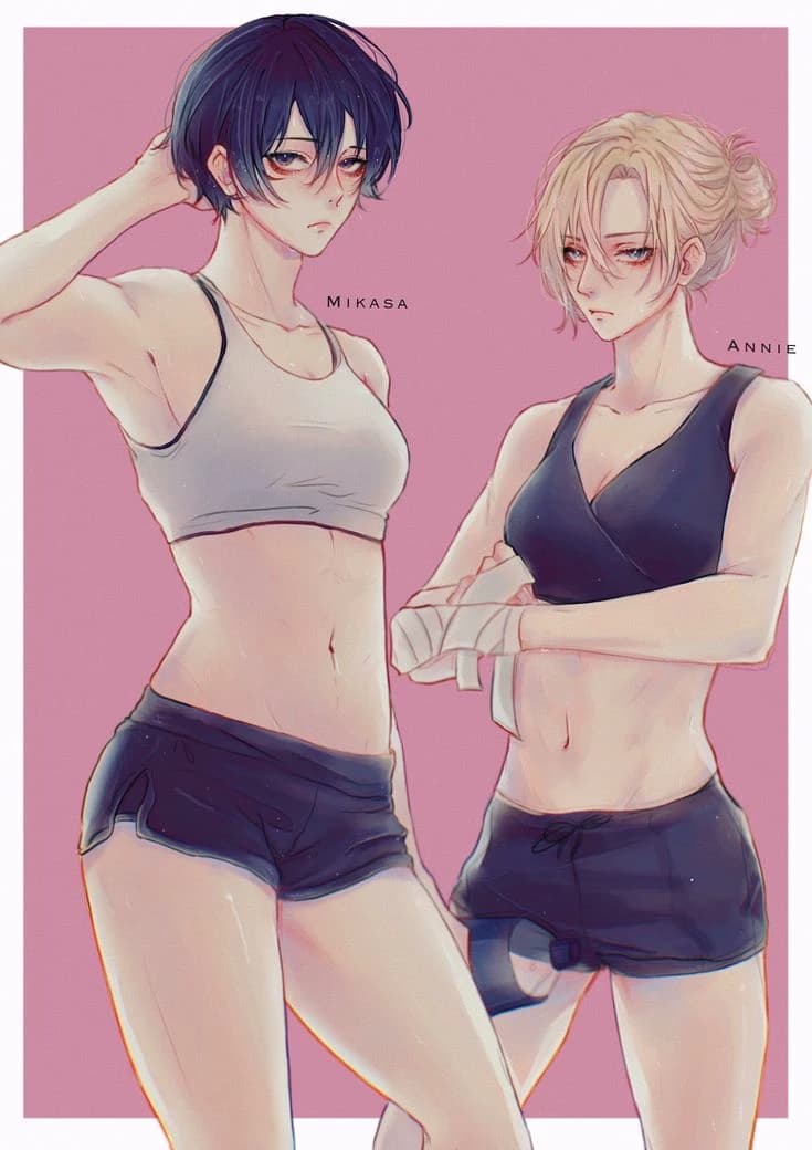 Mikasa x Annie  thumbnail