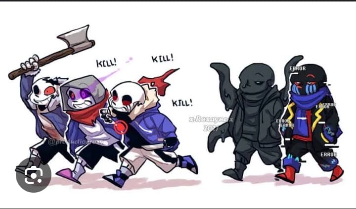 Nightmare sans And Error sans thumbnail