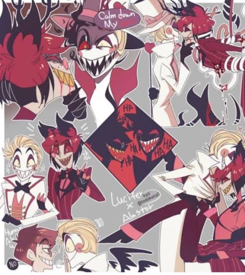 Alastor X Lucifer thumbnail