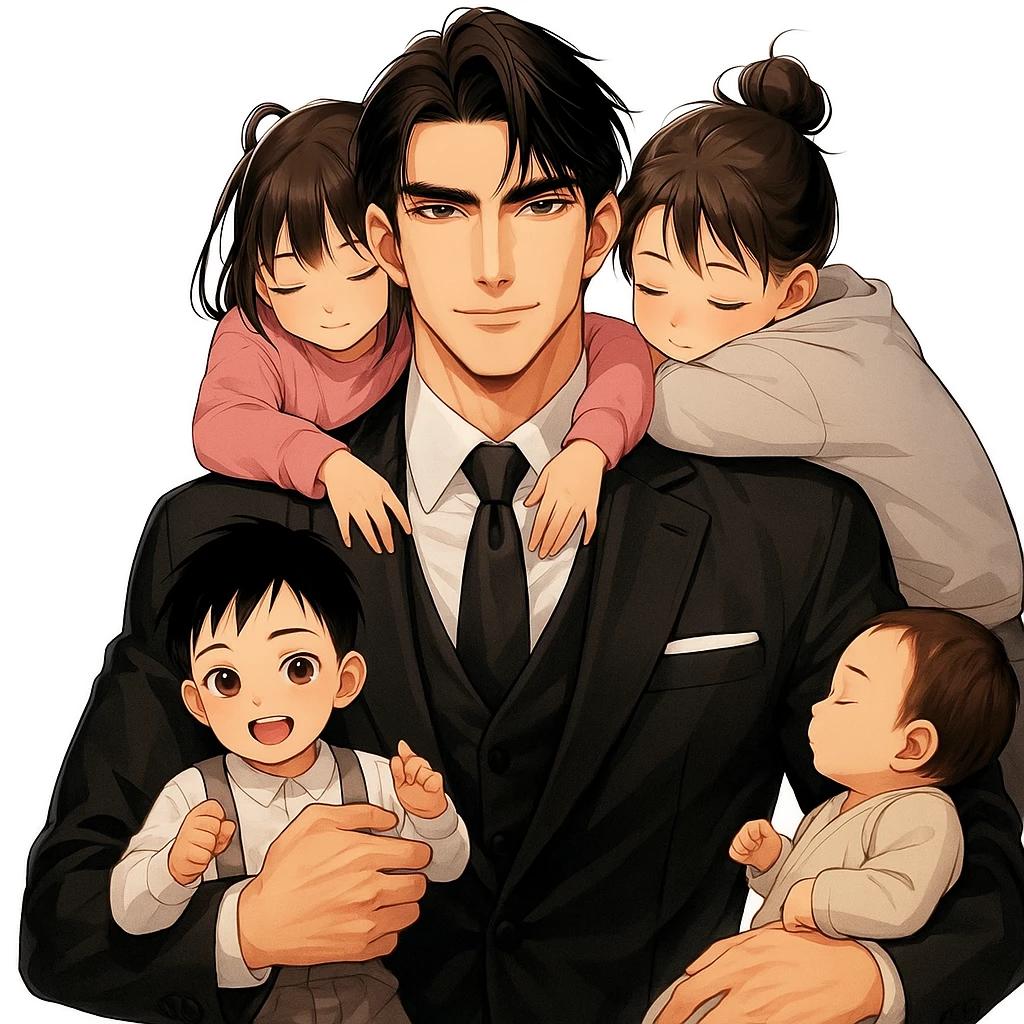 Hardine Easohara and his children, Jordan, Gina, Adam, Malika thumbnail