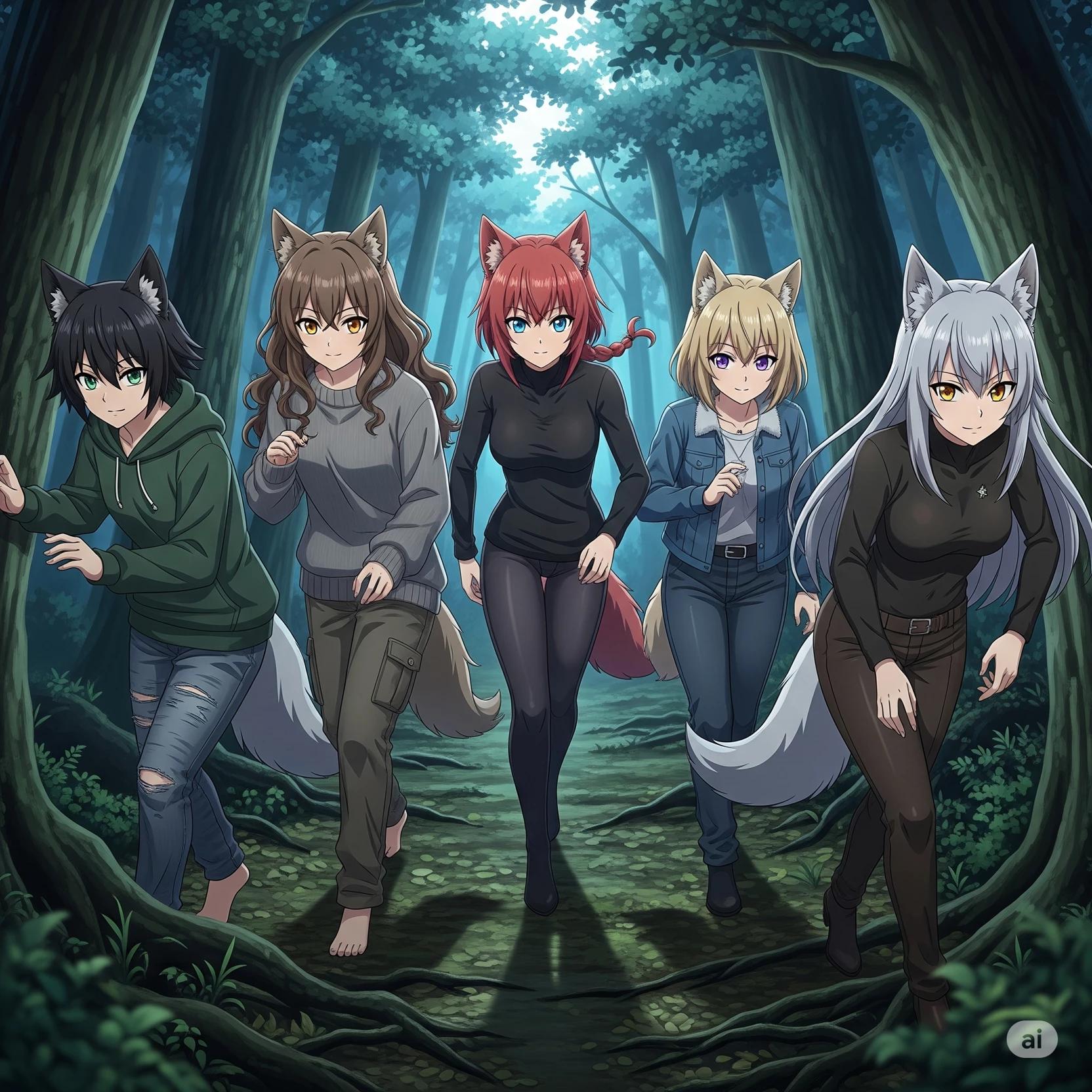 Werewolf Girls on the Prowl thumbnail