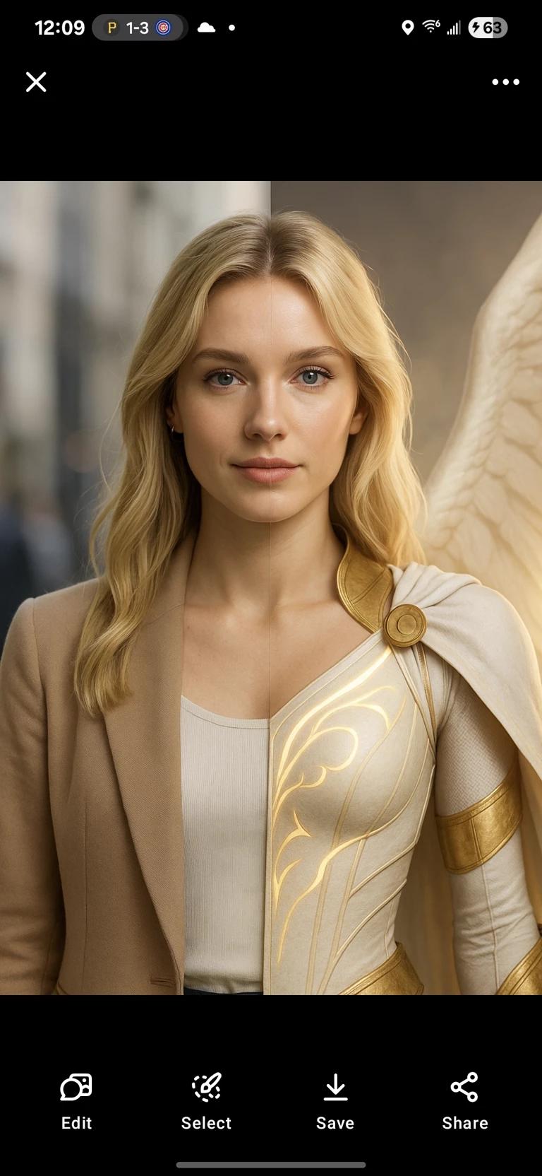 In a word of Heroes, I'm a demon, she is an Angel thumbnail