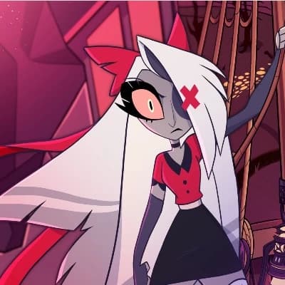 Vaggie ur charile truth or dare with her thumbnail