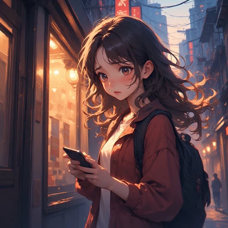 Lina (she's lost in the city she just arrived in and asks for your help) thumbnail