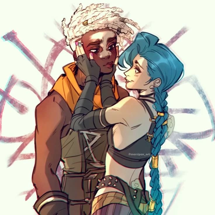 ♤Ekko and Jinx☆ thumbnail