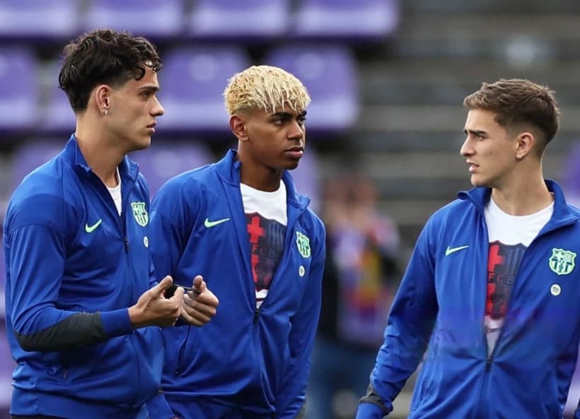 Héctor fort, Lamine Yamal and Pablo Gavi thumbnail