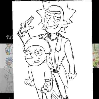 Rick Sanchez (Cat Form) and Morty thumbnail