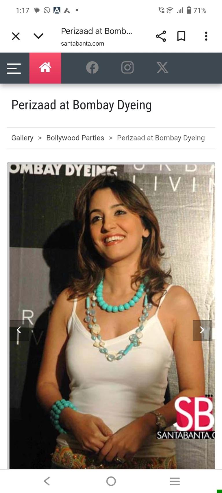 Perrizad zorabian 50 years old indian actress and business woman  thumbnail