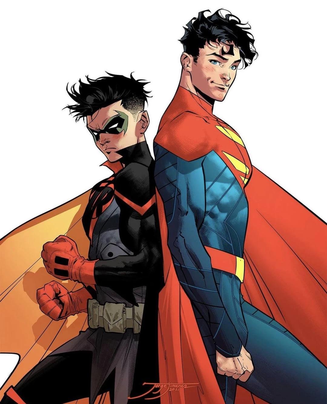 Damian Wayne and Jonathan Kent  thumbnail