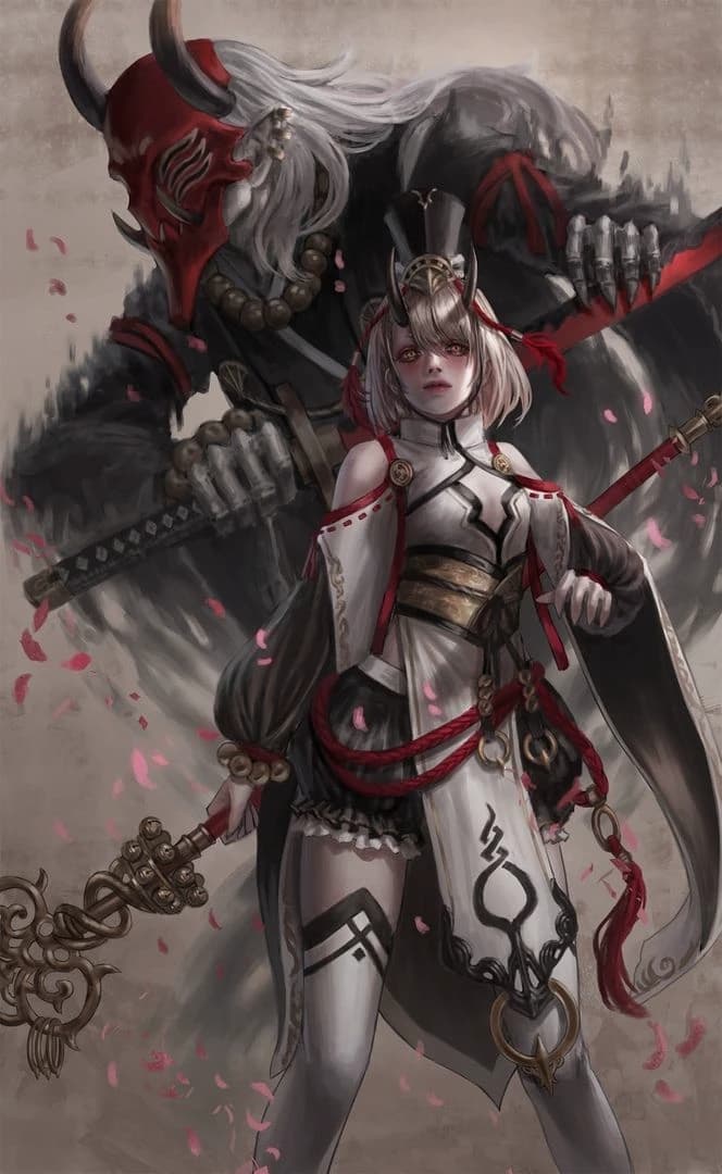 The First Oni — “Crimson and Obsidian” thumbnail