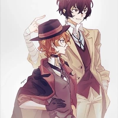 Osamu Dazai & Chuuya Nakahara +\[Padres♡\] thumbnail