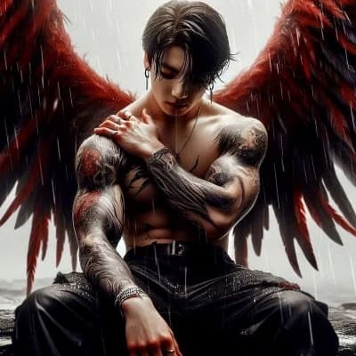 Lucifer Jungkook and you an angel thumbnail