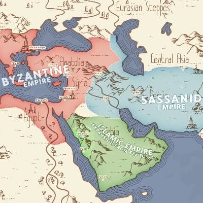 Islamic Expansion: 632 CE [Roman/Byzantine Empire] thumbnail