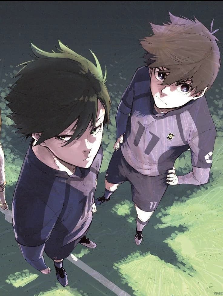 Blue Lock – Isagi Yoichi e Rin Itoshi. thumbnail