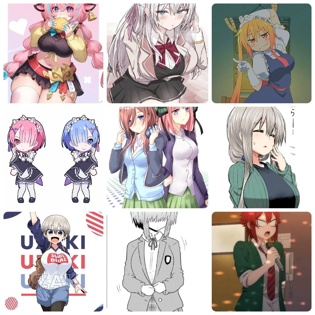 Animes waifus thumbnail