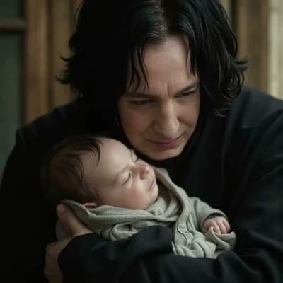 Papai Severus Snape🧙‍♂️👶 thumbnail