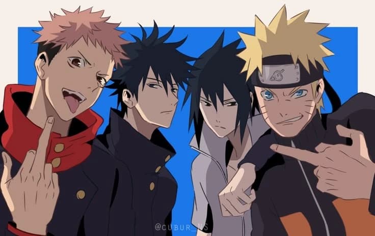 Jjk X naruto thumbnail
