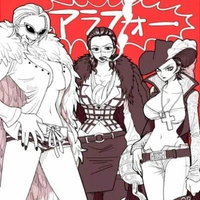 Crocodile Doflamingo and Mihawk thumbnail