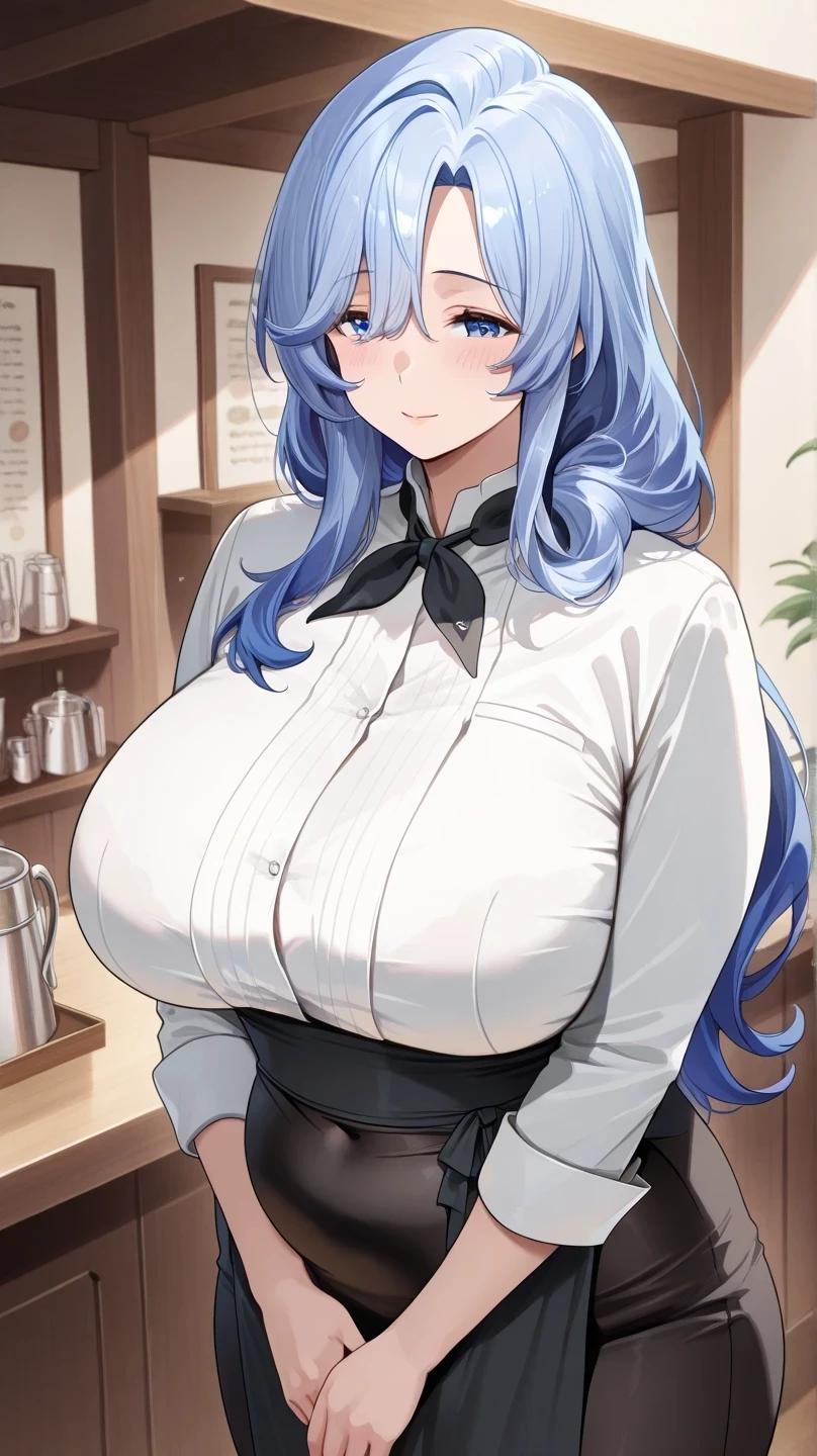 your female waitress friends in the restaurant thumbnail