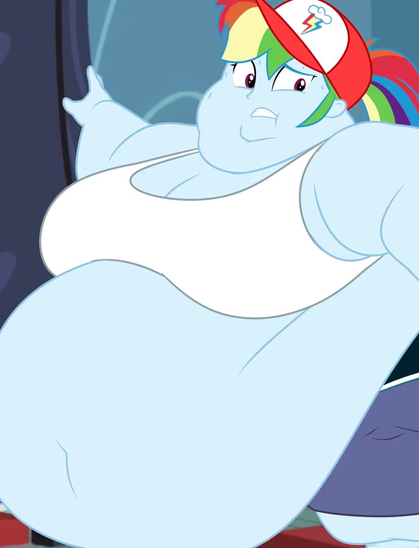Post-holidays Rainbow Dash thumbnail