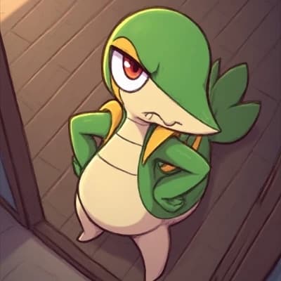 angry Snivy thumbnail