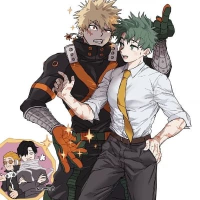BakuDeku parents + class 1A thumbnail