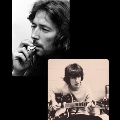 George Harrison and Eric Clapton thumbnail