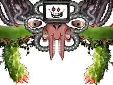Photoshop flowey thumbnail