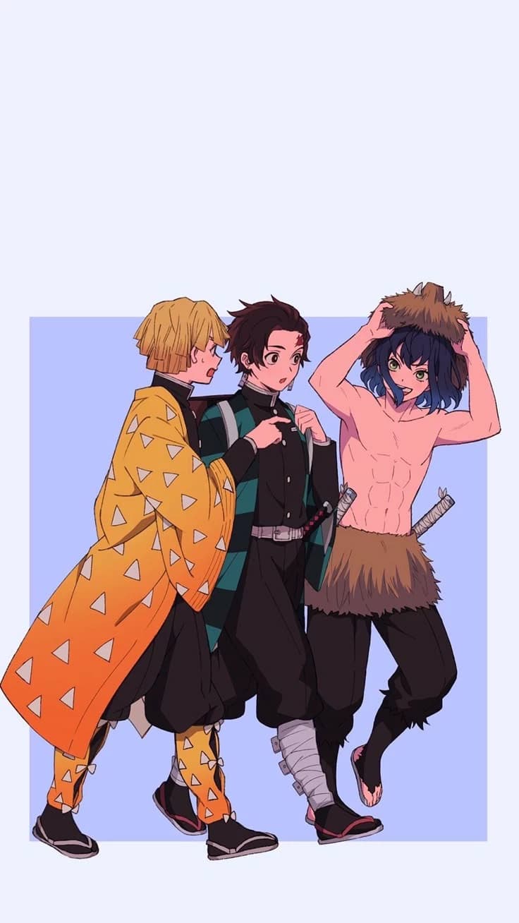 Tanjiro, Zenica and inoske thumbnail