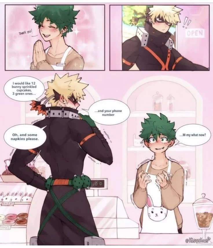Izuku a beautiful omega that sold coffees and donuts thumbnail