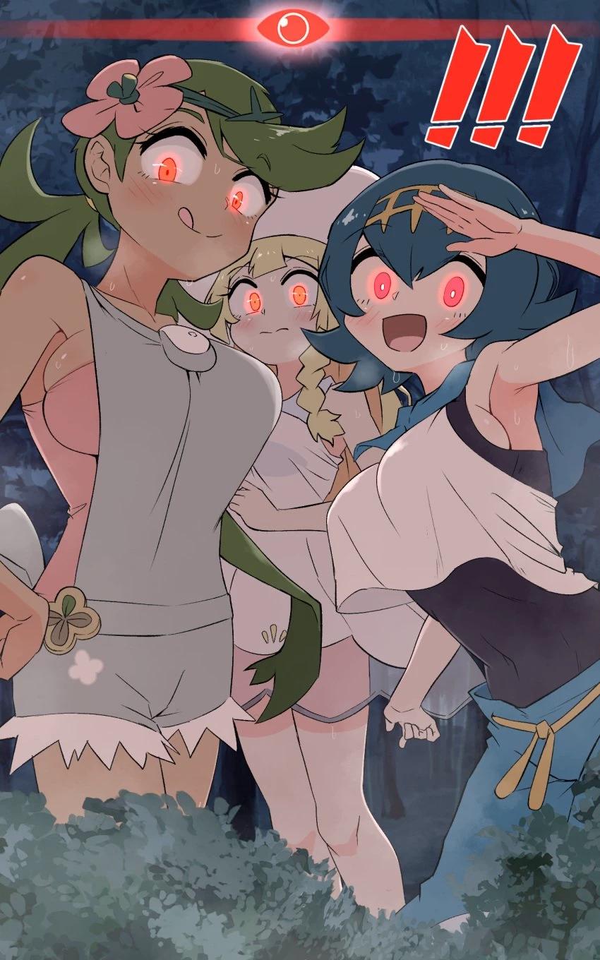 Mallow - Lana - Lillie - Pokemon SM thumbnail