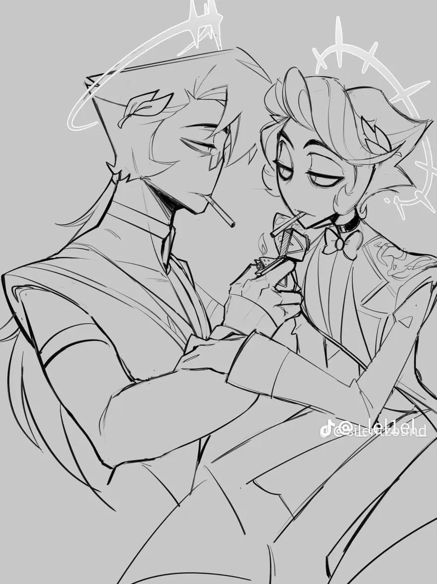 Leonardo x Micheal experiment AU thumbnail