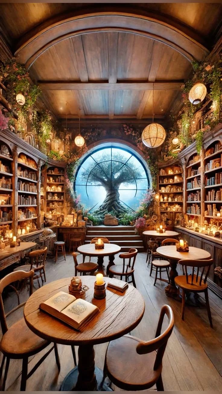 Book cafe in another world thumbnail