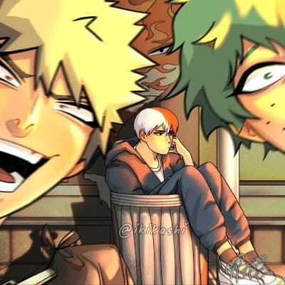 Izuku Midoriya, Katsuki Bakugo, Shoto Todoroki thumbnail