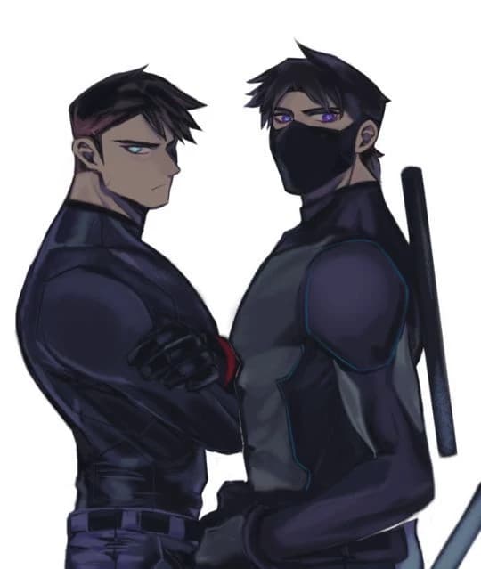 Conner kent And Dick grayson BL thumbnail