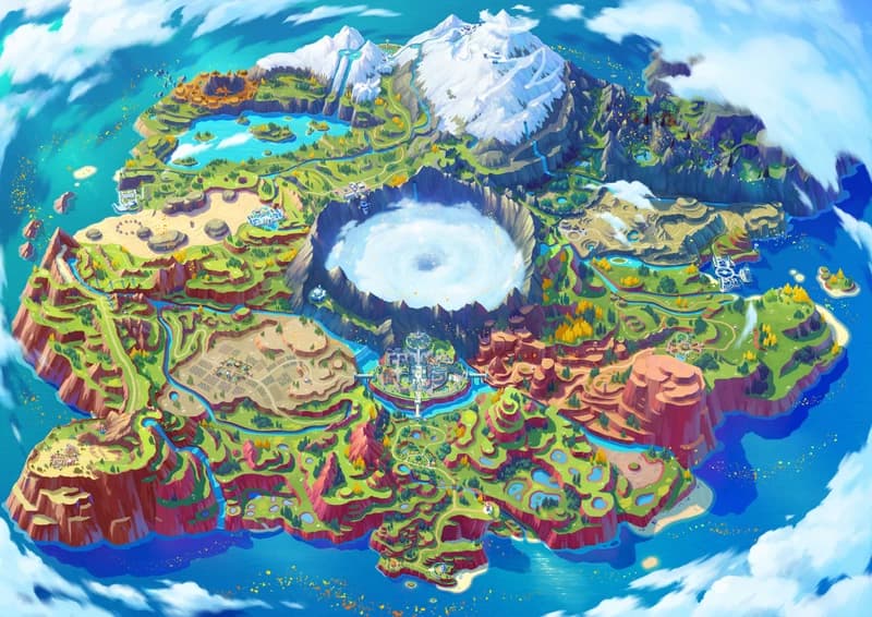 The Paldea Region - Pokemon thumbnail