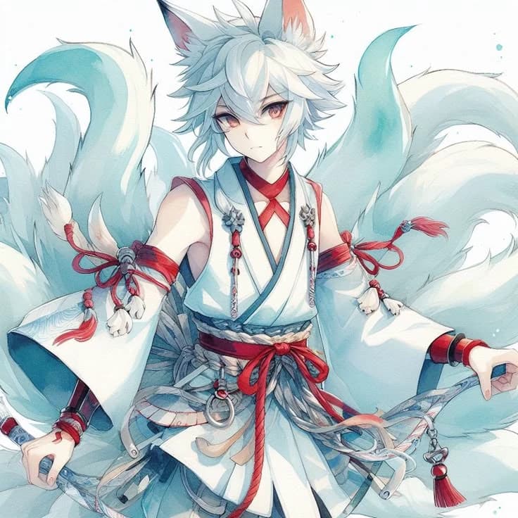 Kitsune in the Twilight Forest thumbnail
