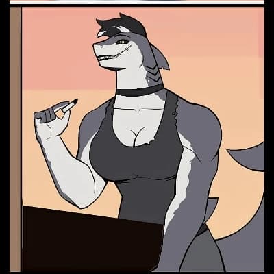 Lena |Shark Goth Tomboy Girlfriend thumbnail