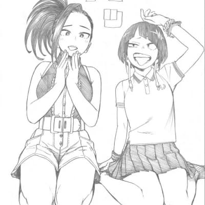Momo Yaoyorozu and Kyoka Jiro thumbnail