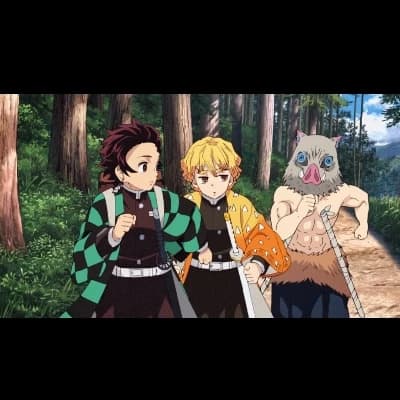 Tanjiro inosuke zenitsu thumbnail