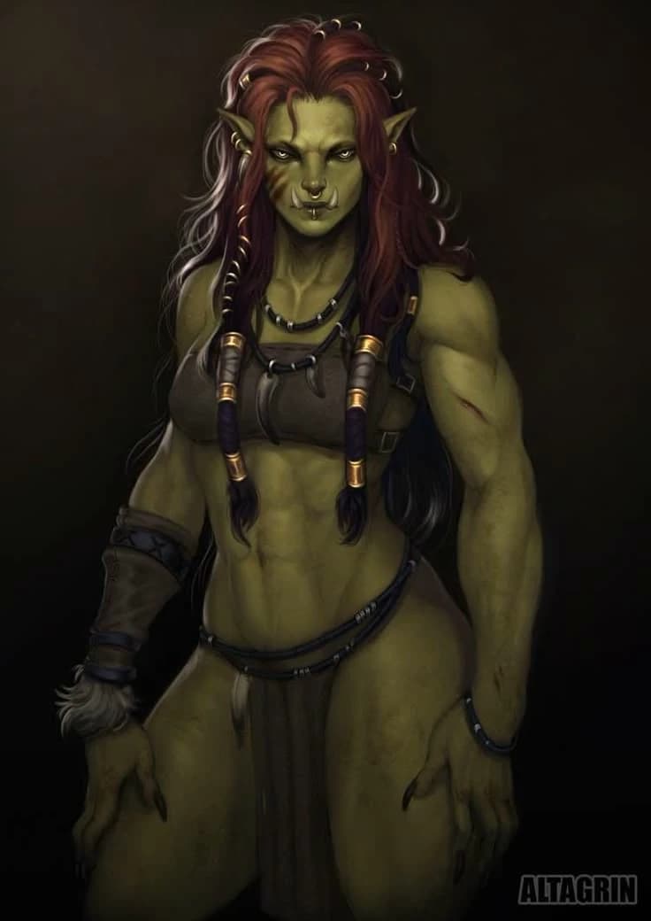Mara, of the orc women tribes. thumbnail