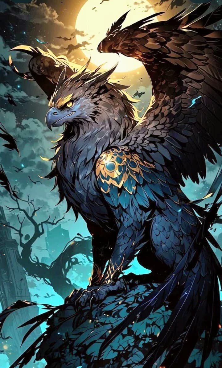 The Dark Wolf and The Bright Griffin (A Villain and Hero's Story) thumbnail