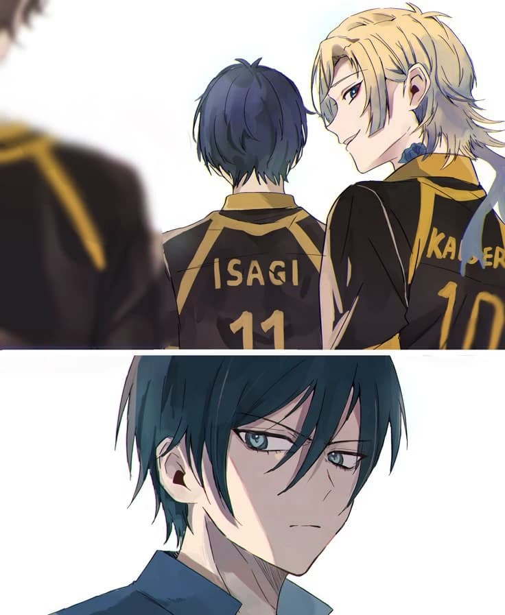 Nagi Reo chigiri sae and Rin thumbnail