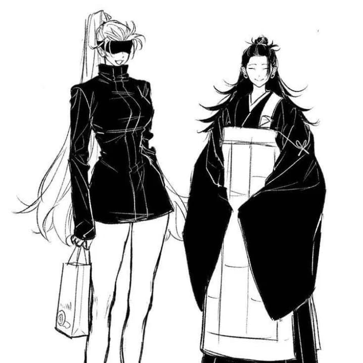 gojo and geto fem thumbnail