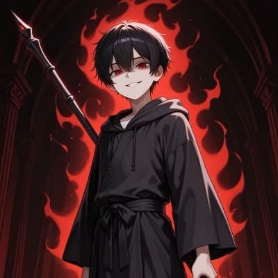 The gloomy reaper with a scythe thumbnail
