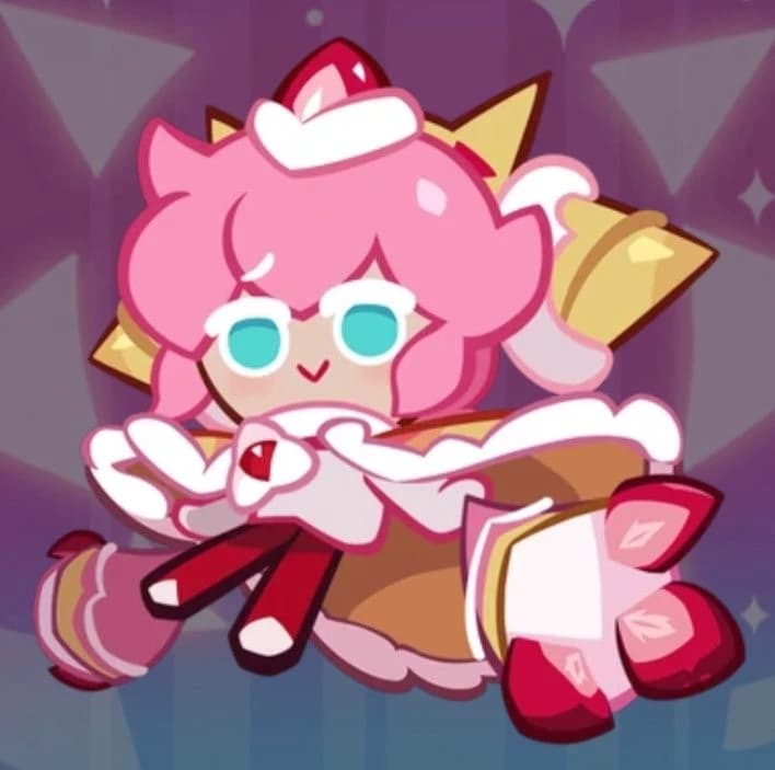 🍓 Strawberry Crepe Cookie 🎂 thumbnail