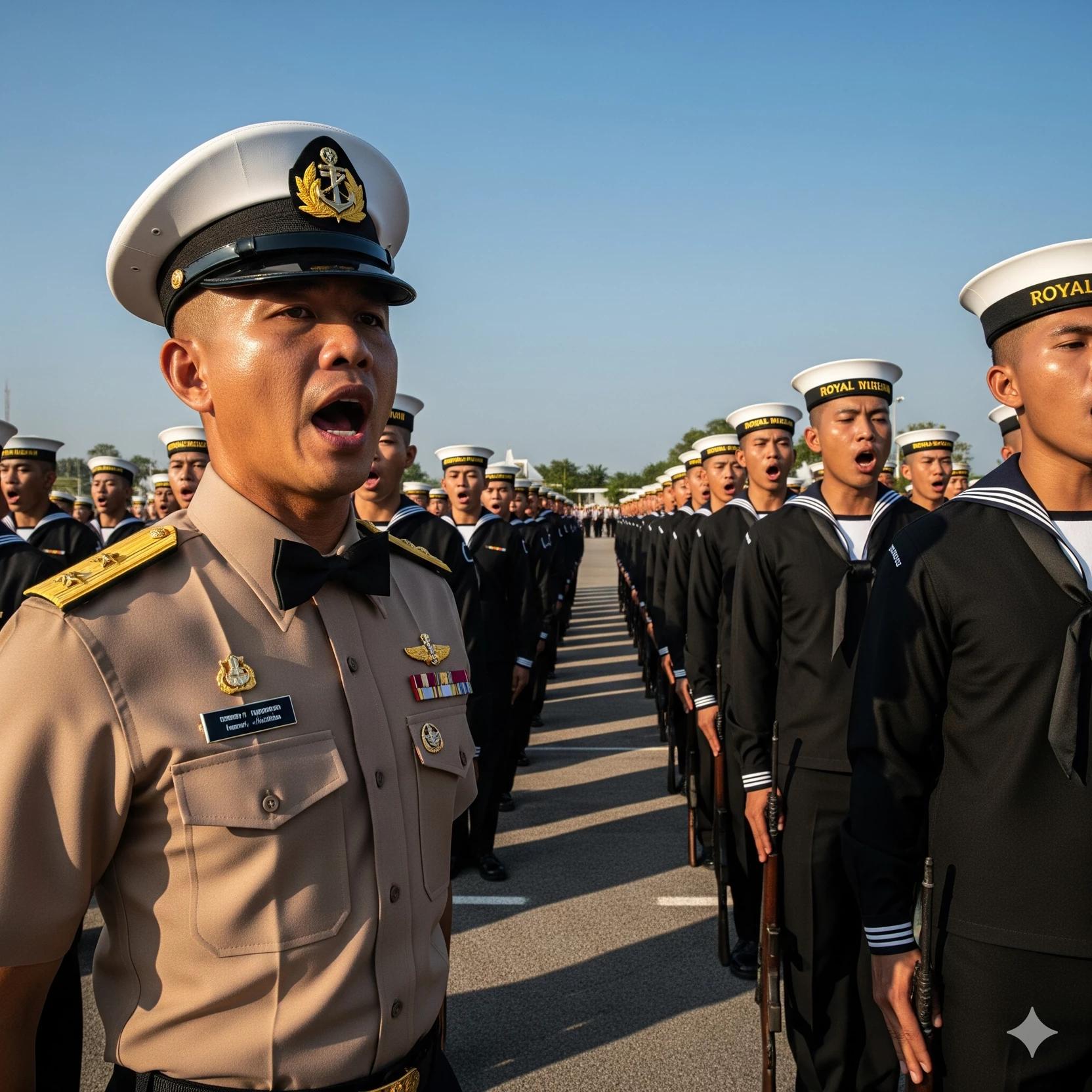 Navy Captain Somvit, who supervises and manages the Marine Corps Group. thumbnail
