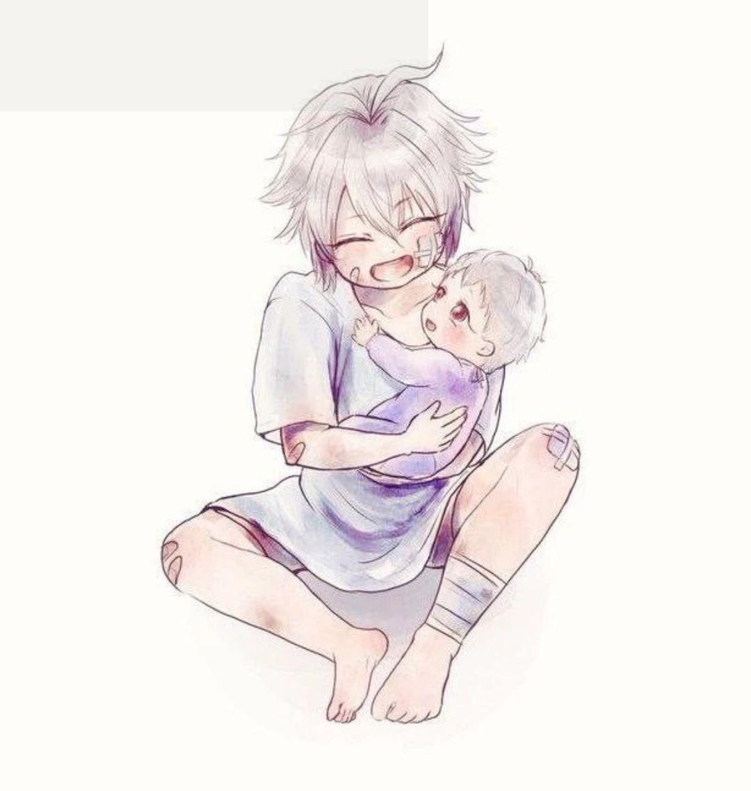 David and Miguel (his adopted children) thumbnail